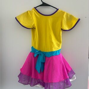 Del Arbor Colorful Kids Ice Skating Dress